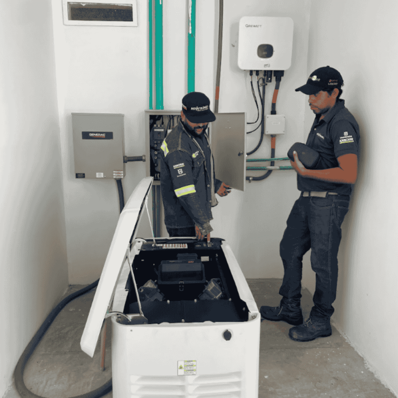 Mantenimiento de plantas eléctricas