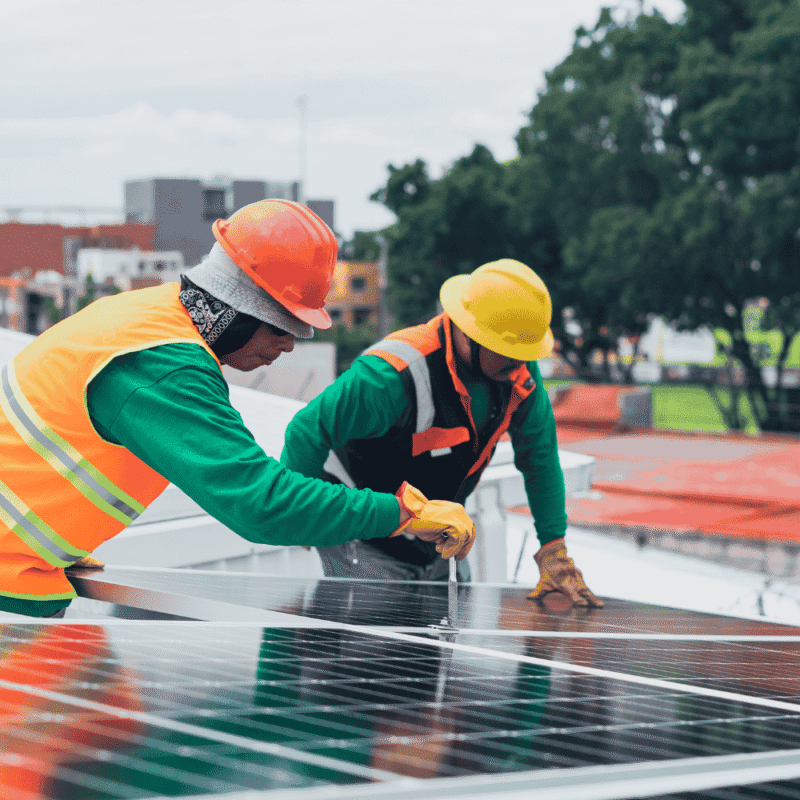 Mantenimiento de paneles solares