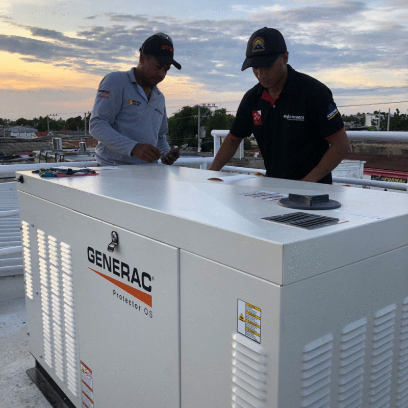 Mantenimiento de plantas eléctricas en Barranquilla