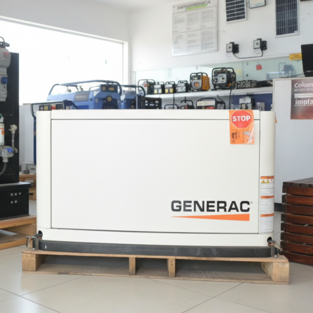 Planta eléctrica a gas