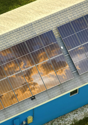 Panel solar para casa